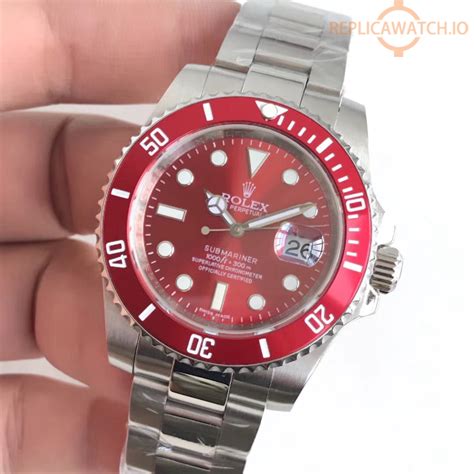 rolex submariner replicas for sale red dial|rolex submariner equivalent.